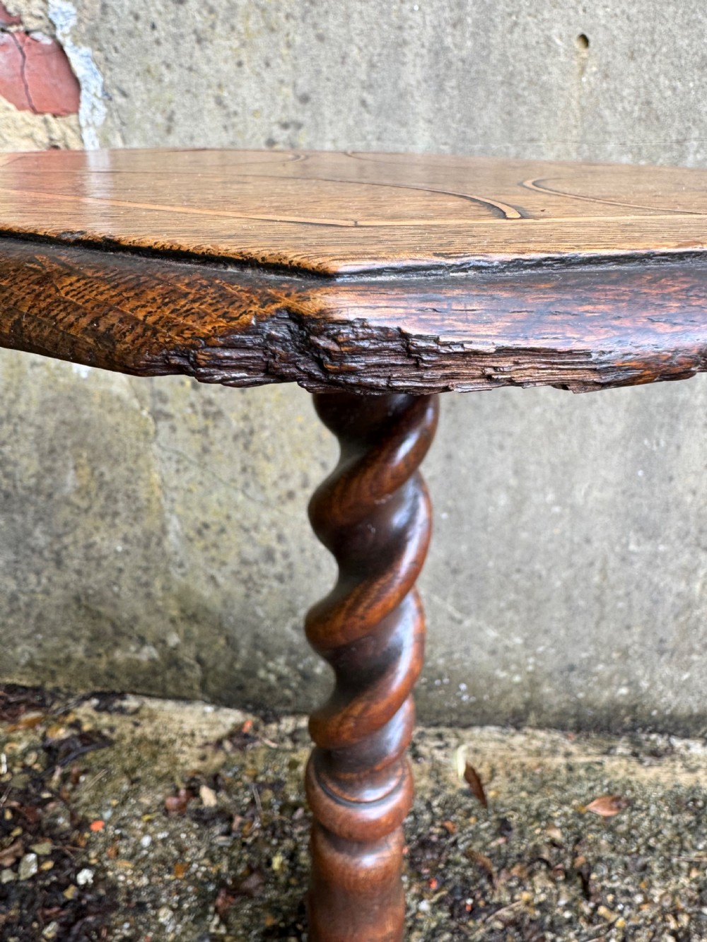 Early Candle Stand Table View XIV