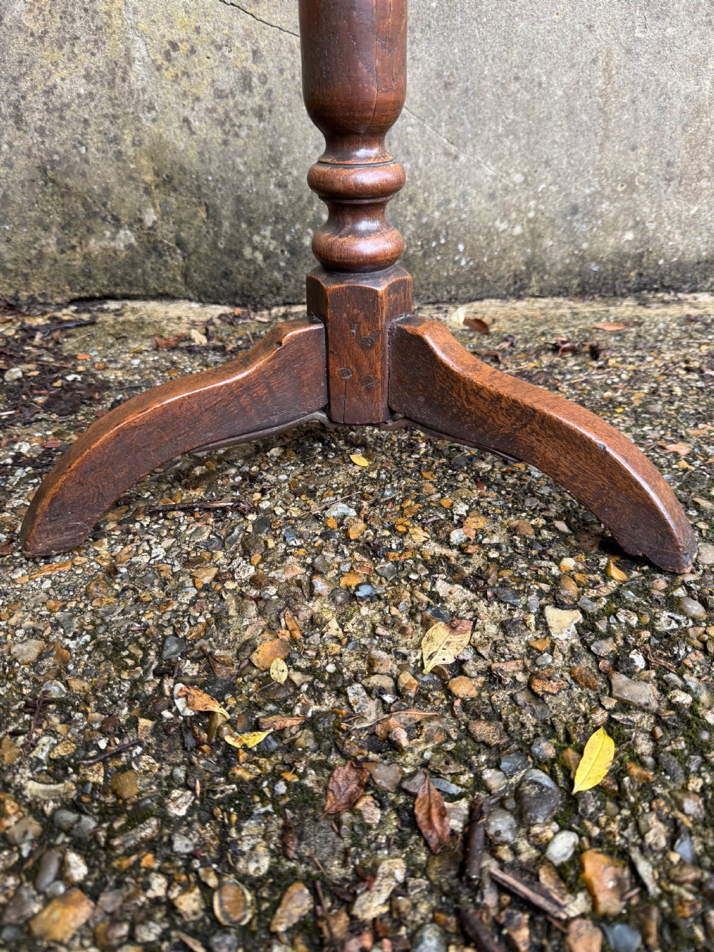 Early Candle Stand Table View XVI