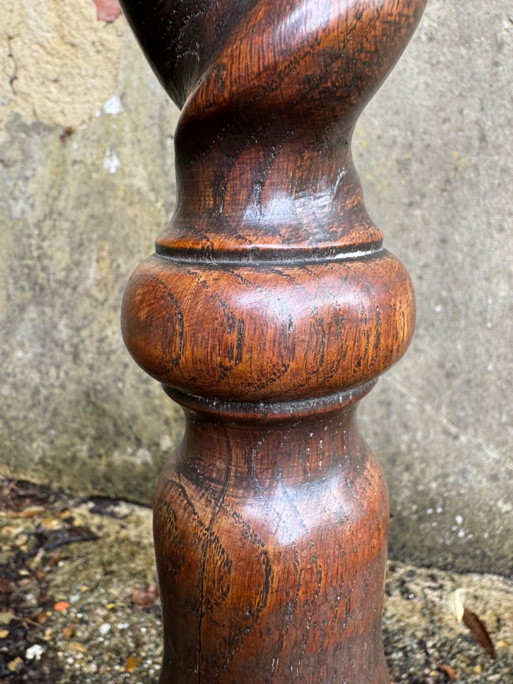 Early Candle Stand Table View XIX