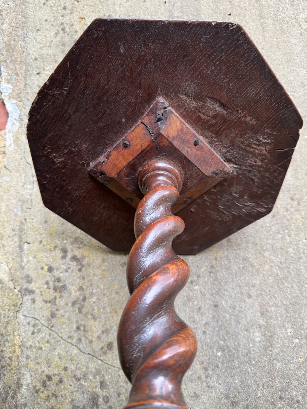 Early Candle Stand Table View XX