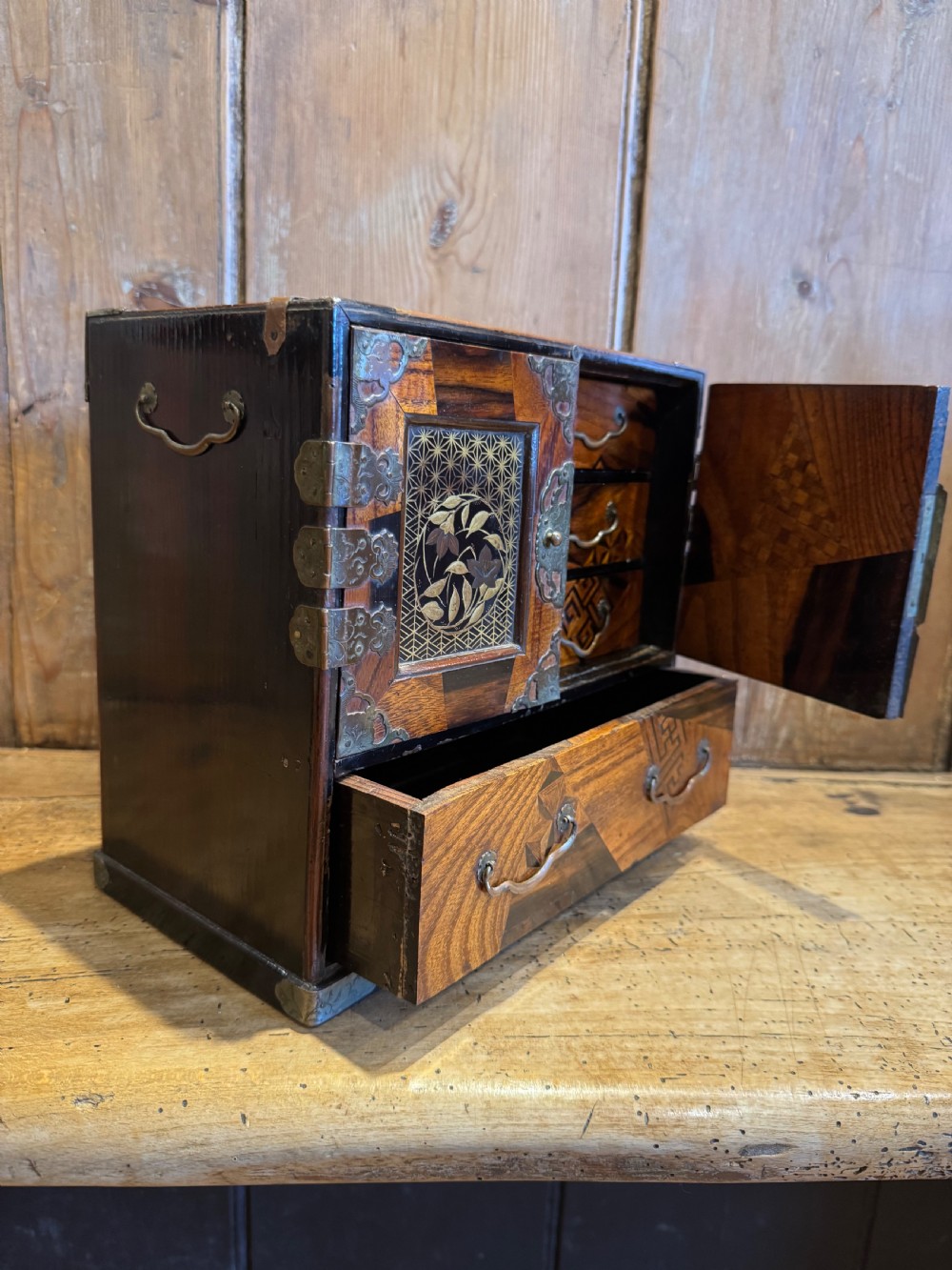 Japanese Meiji  Cabinet  View XVII
