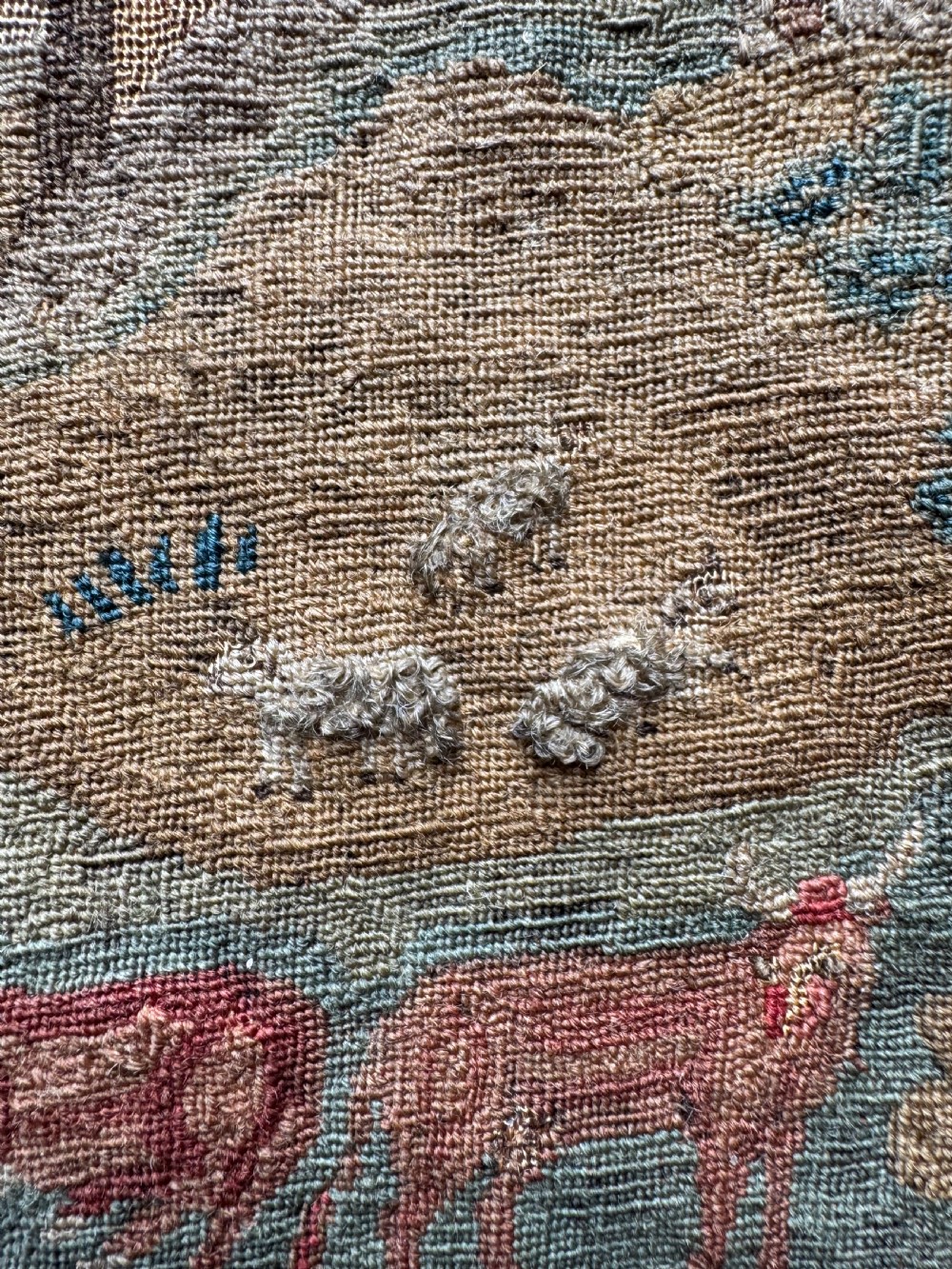 Early Antique Tapestry  View X