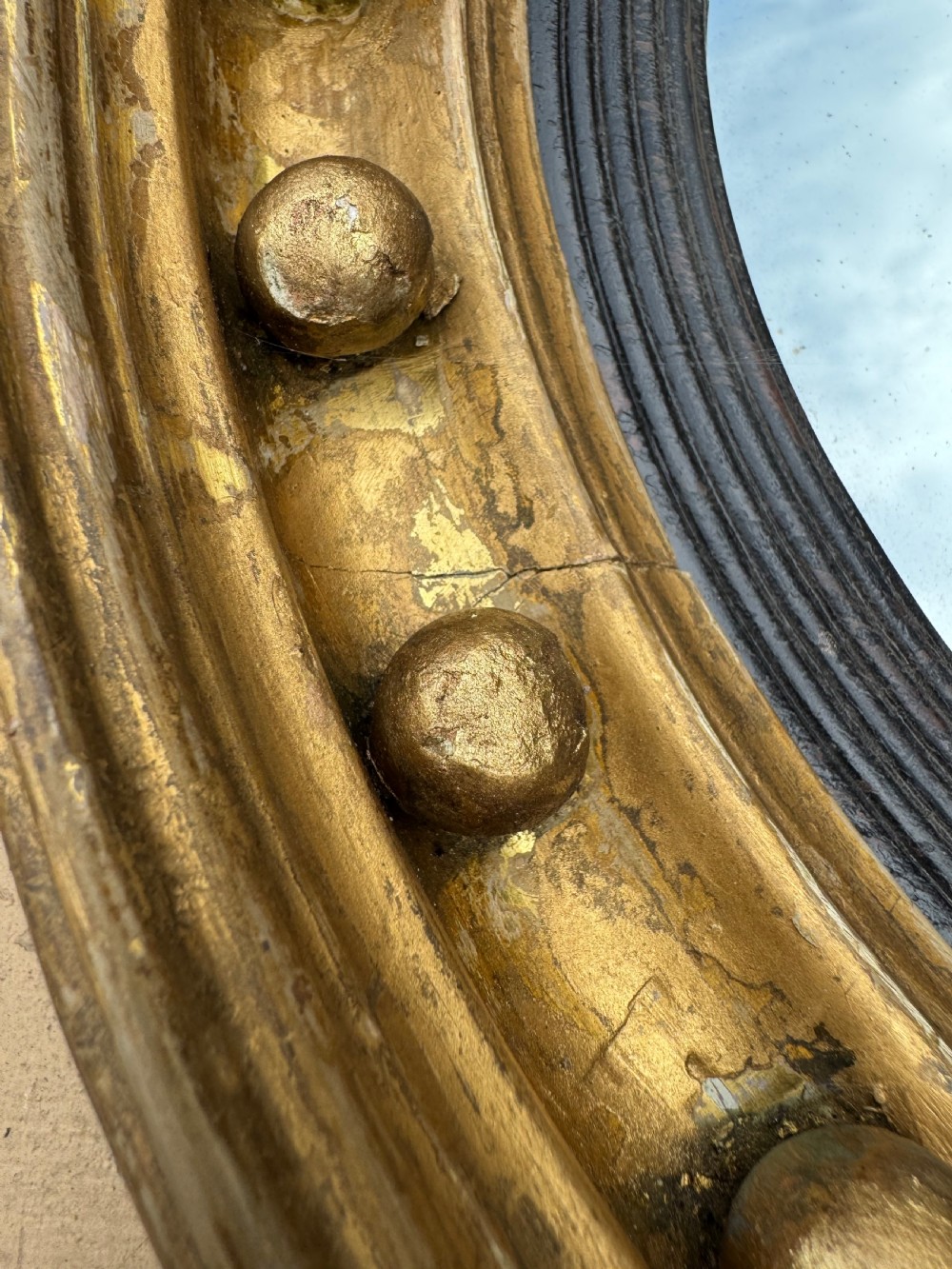Convex Gilt Mirror  View VI