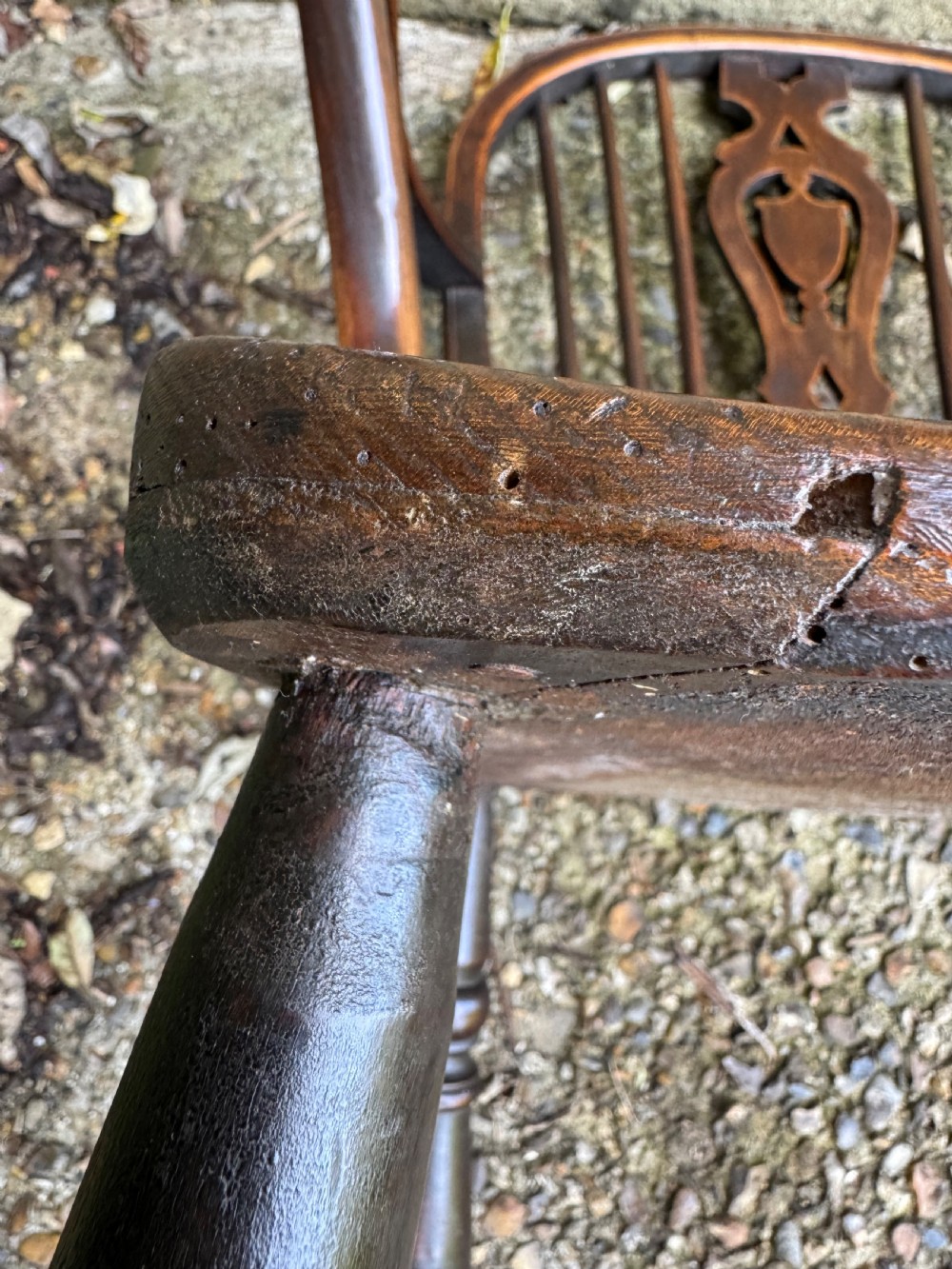 Antique Windsor Armchair  View XVII