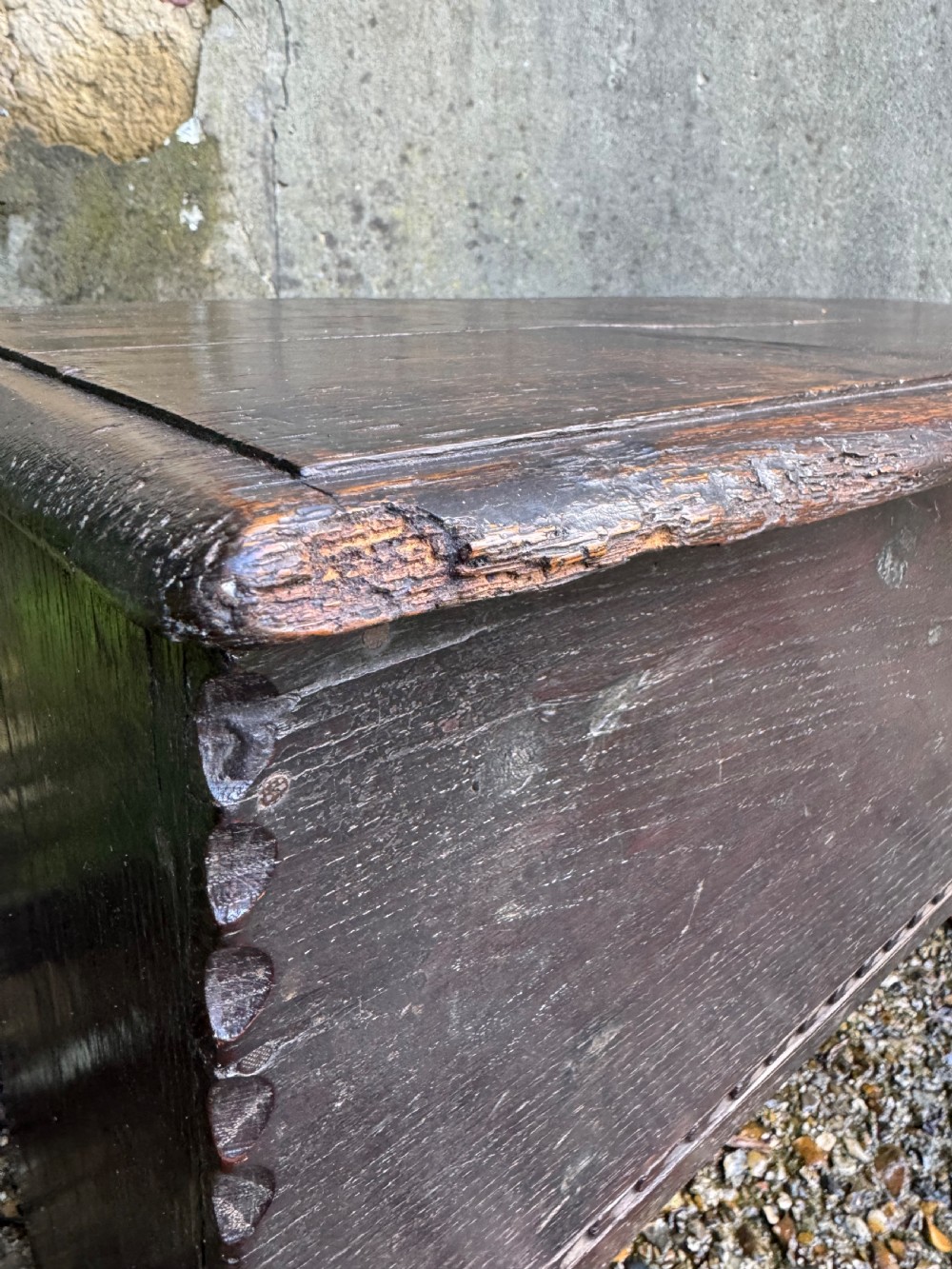 Early Oak Coffer View XII