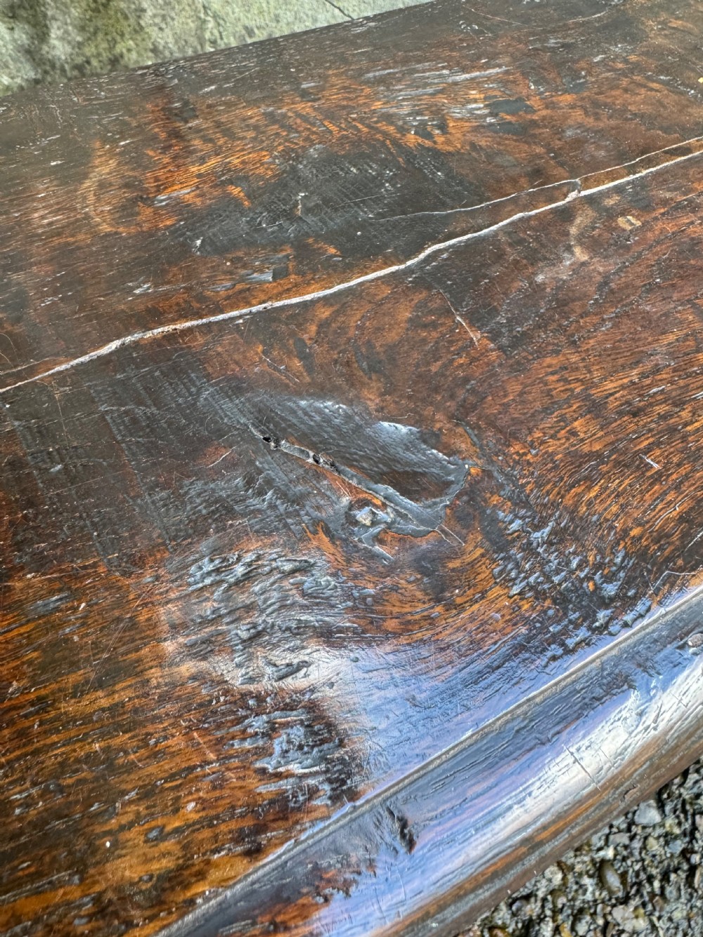 Early Oak Coffer View XV