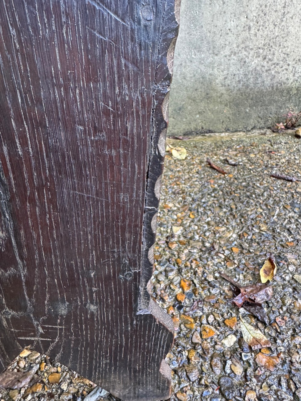 Early Oak Coffer View XVII