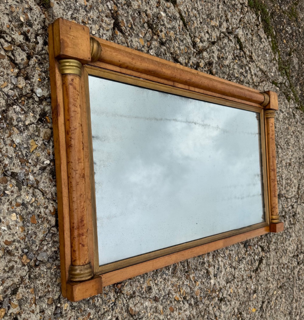 Antique Overmantle Mirror  View II