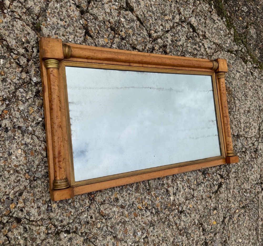 Antique Overmantle Mirror  View III
