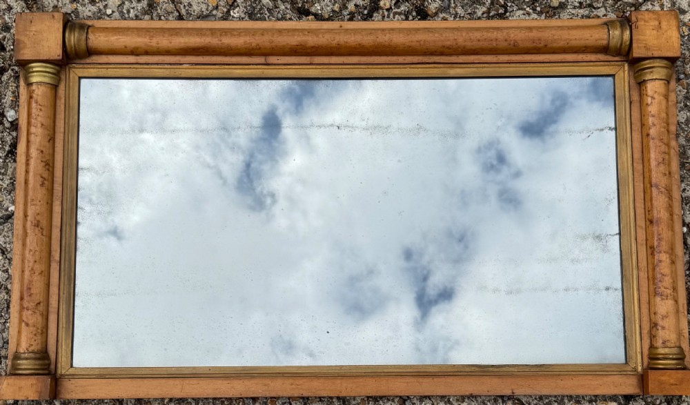Antique Overmantle Mirror  View IV