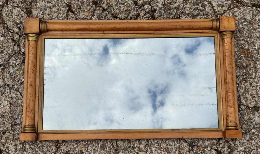 Antique Overmantle Mirror  View V