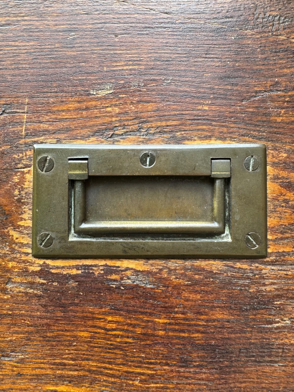 Antique Campaign Chest of Drawers  View XVII