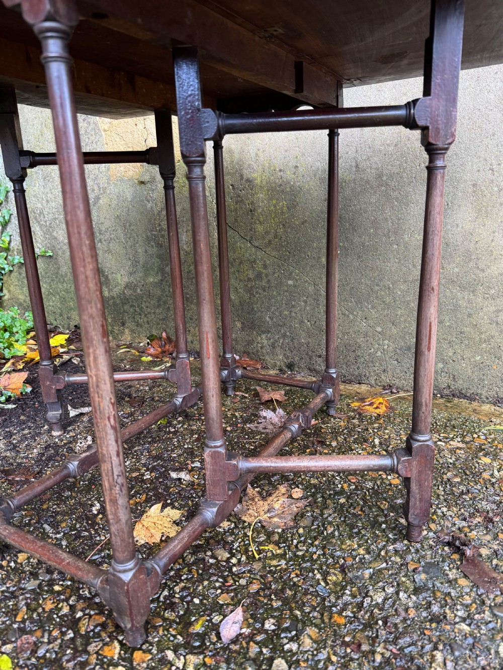 Antique ‘Spider Leg’ Table View XVIII