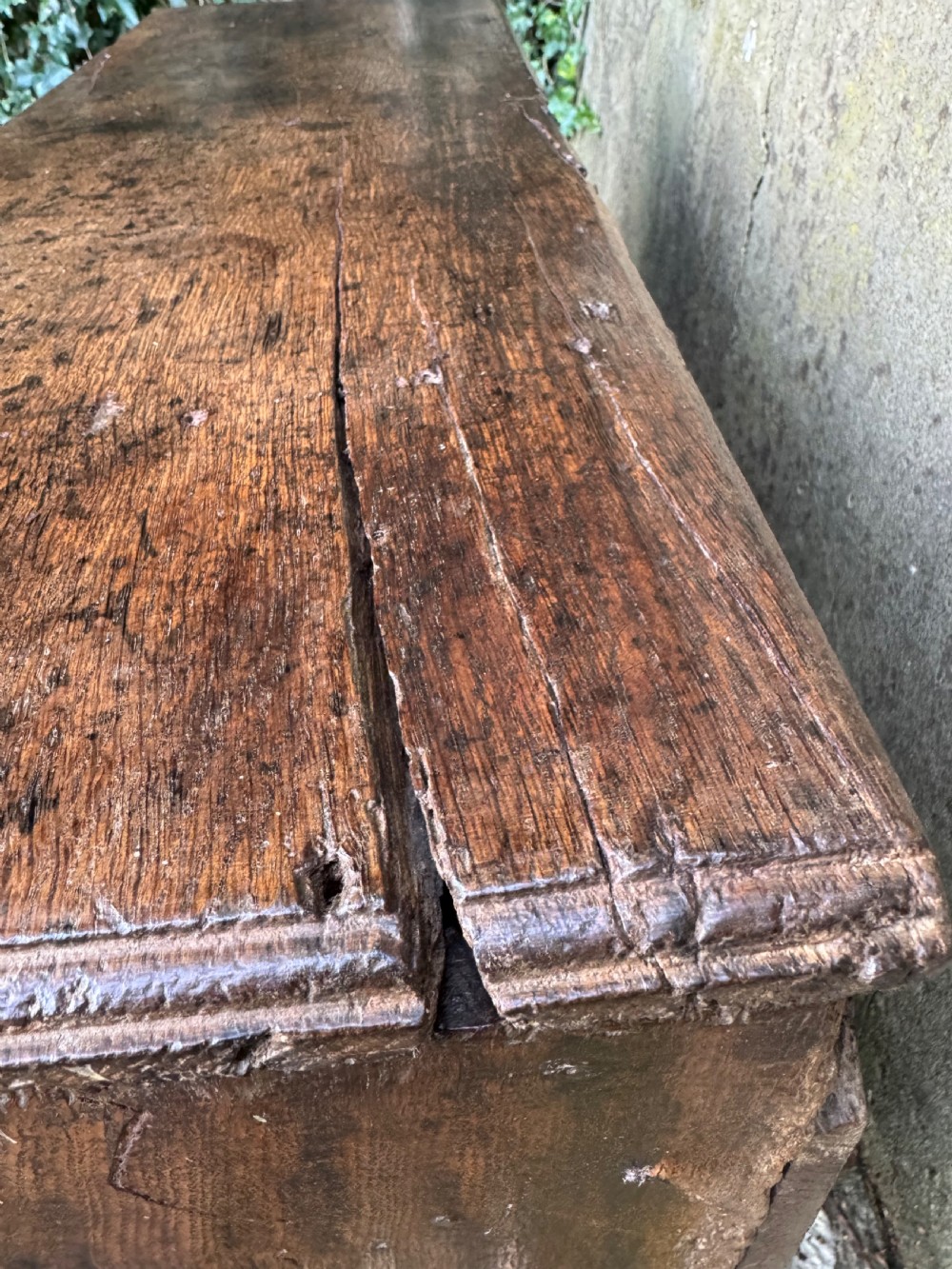 Early Oak Coffer View XIV