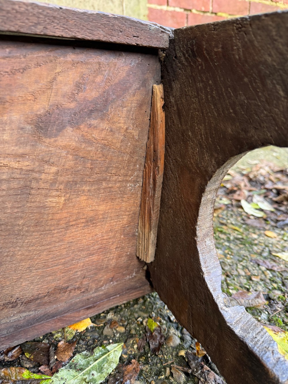 Early Oak Coffer View XIX