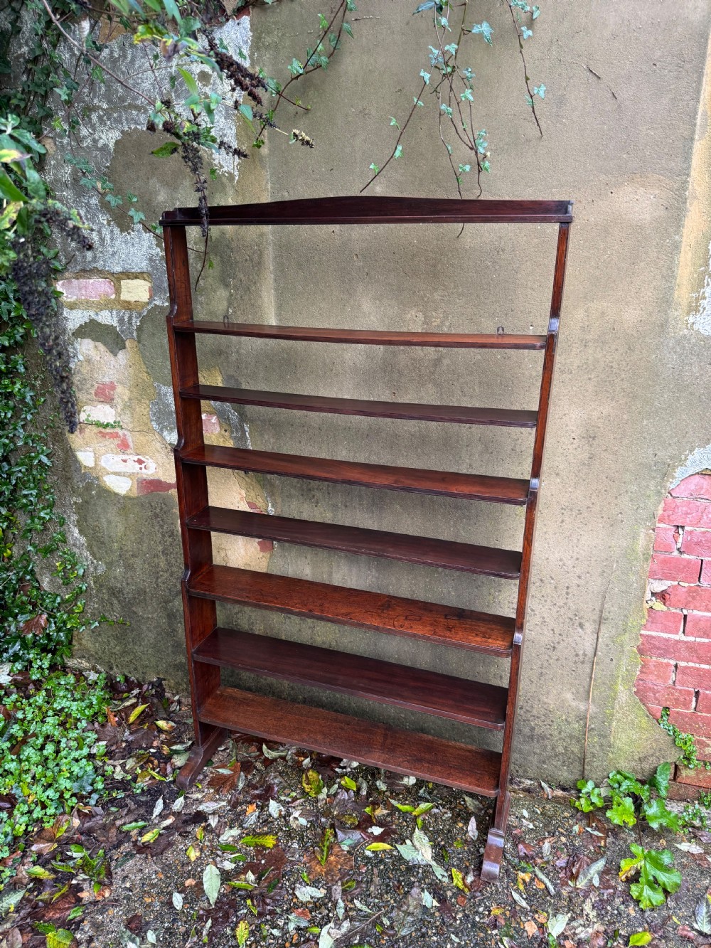 Antique Waterfall Bookcase View IV