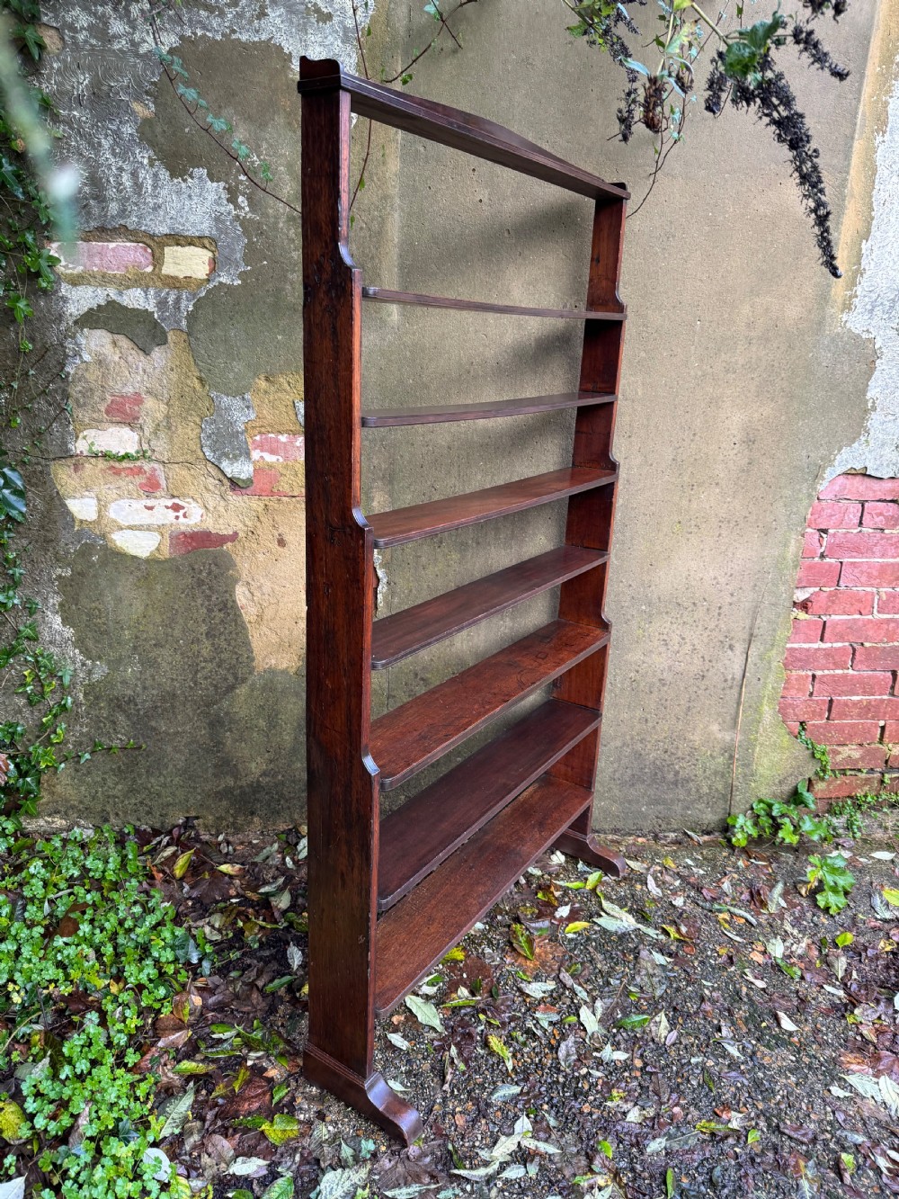 Antique Waterfall Bookcase View VIII