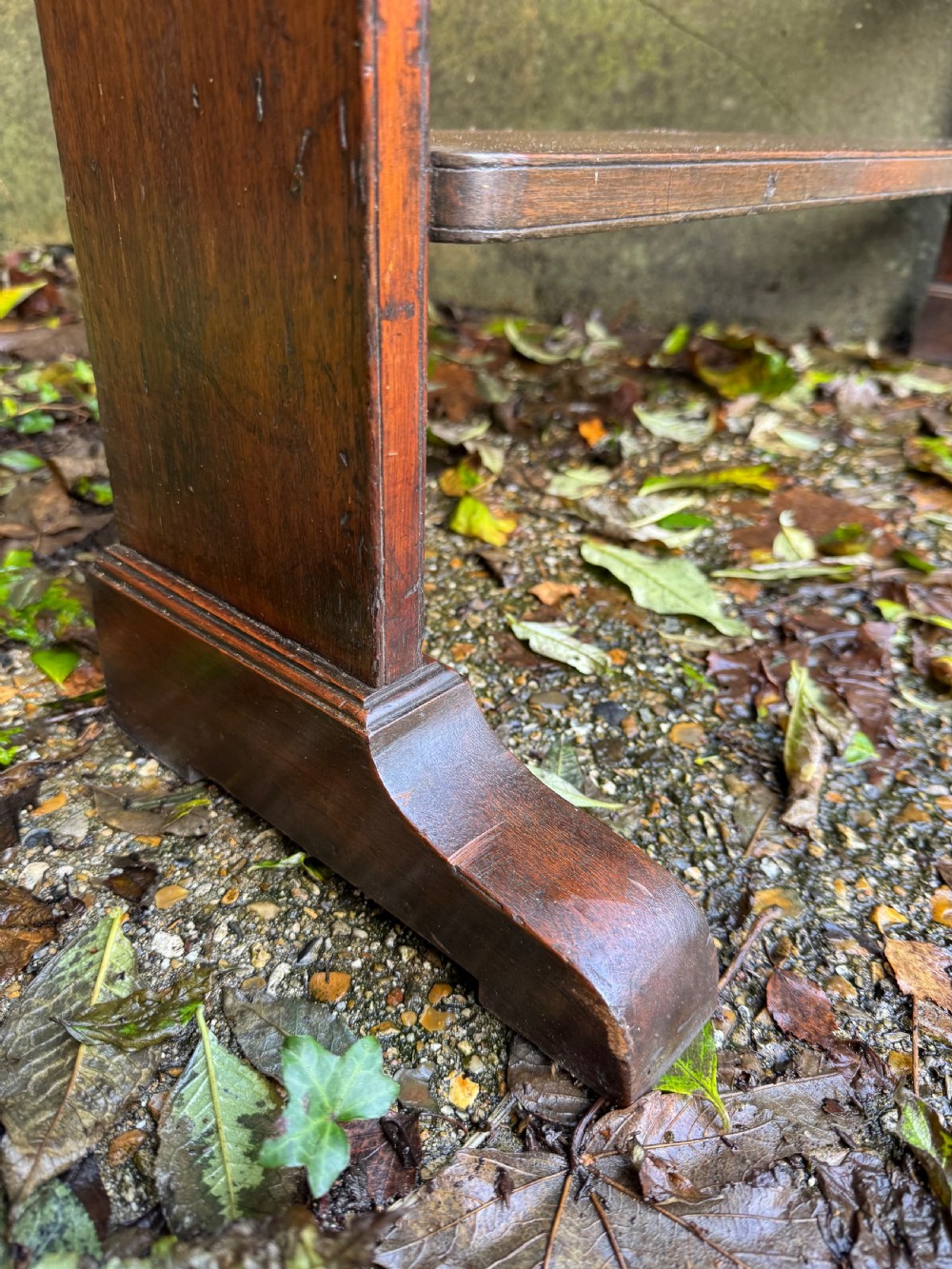 Antique Waterfall Bookcase View XII