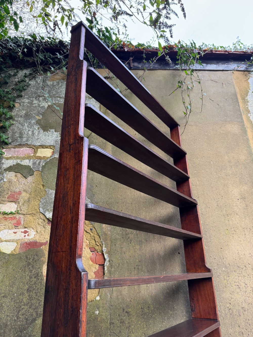 Antique Waterfall Bookcase View XIII