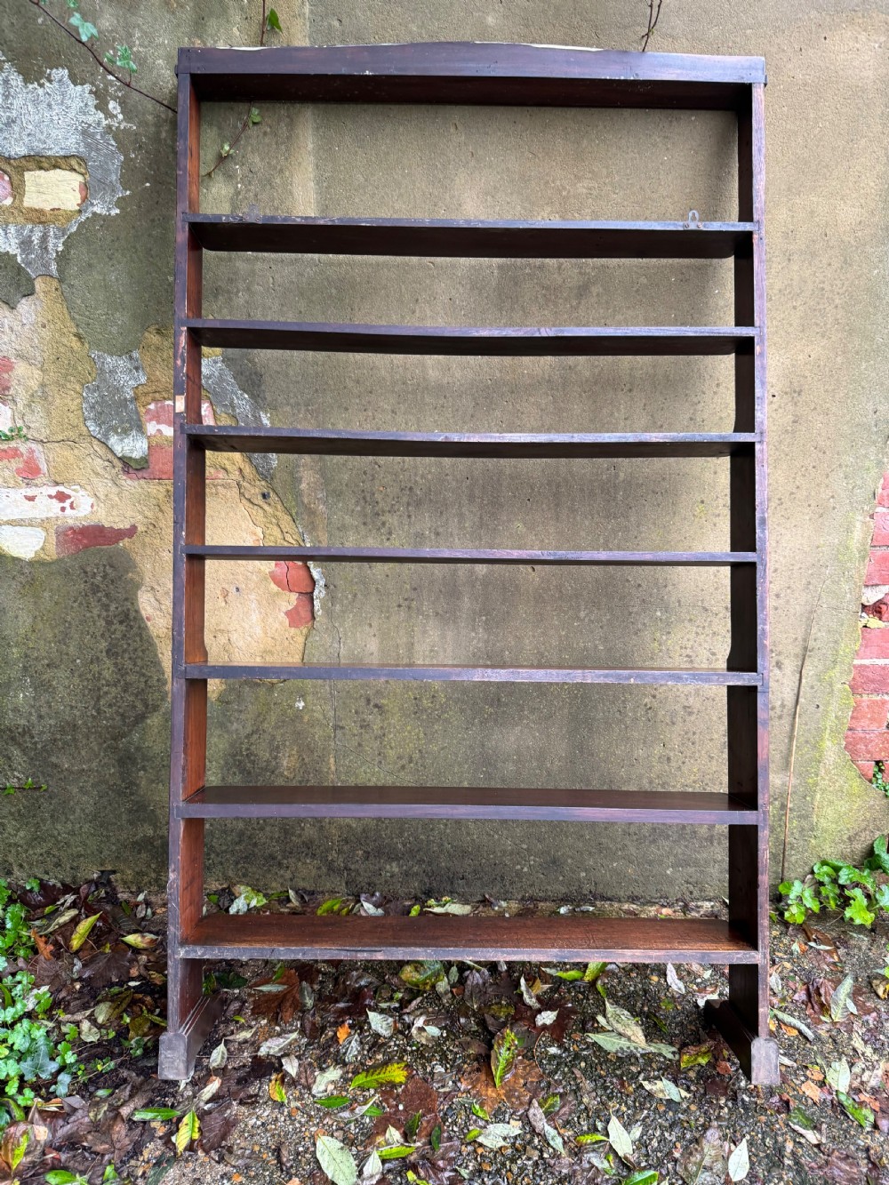Antique Waterfall Bookcase View XXI