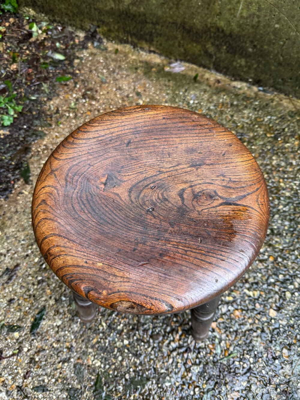 Antique Windsor ‘Boston’ Stool View VII