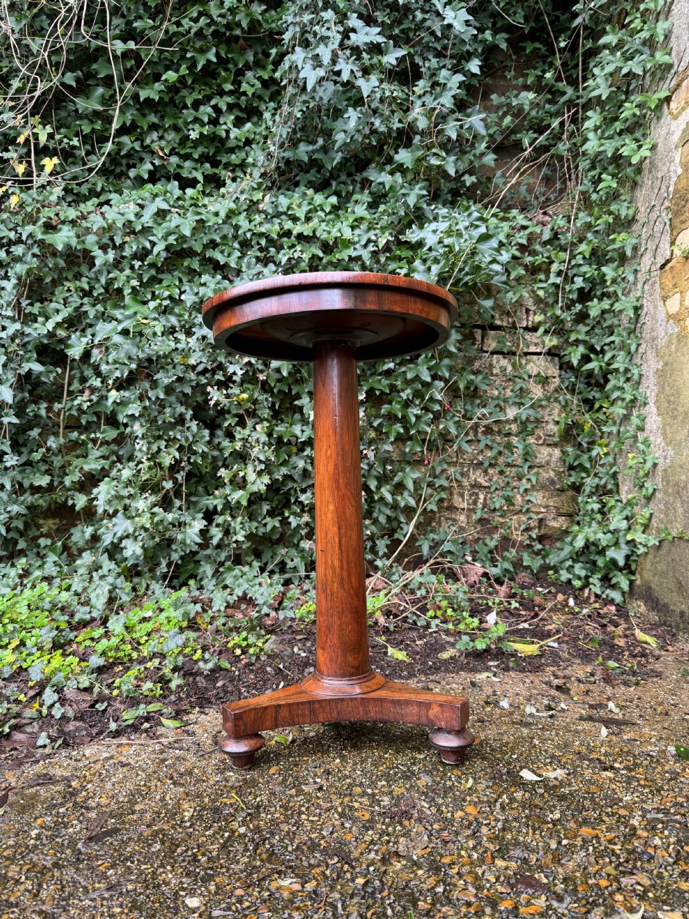 Antique Lamp Table View II