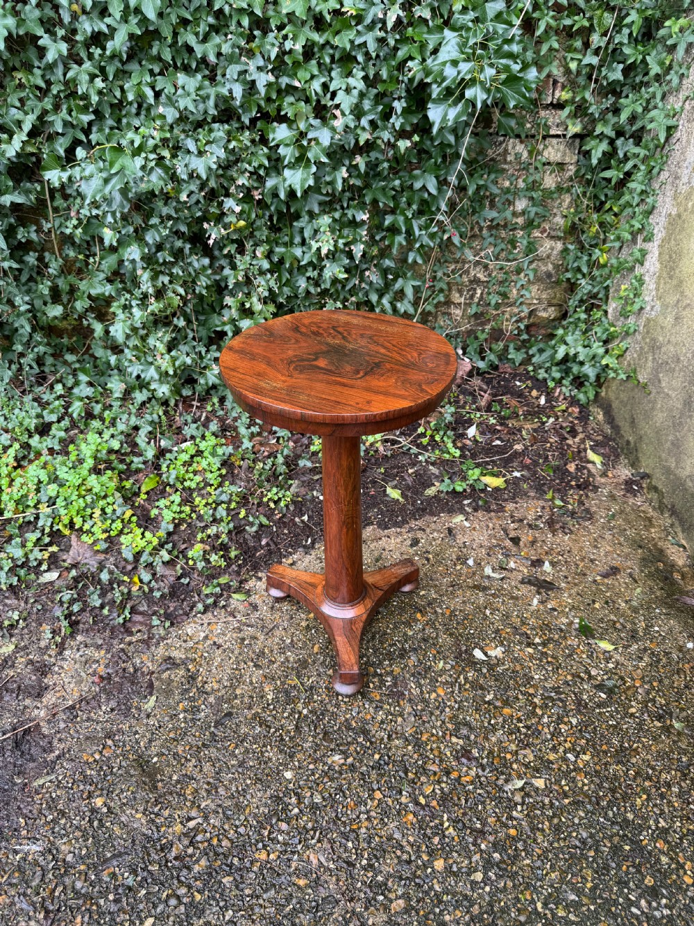 Antique Lamp Table View VI
