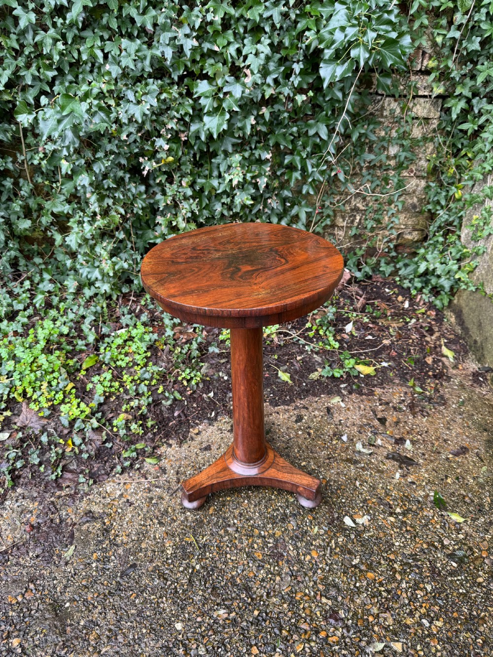 Antique Lamp Table View VIII