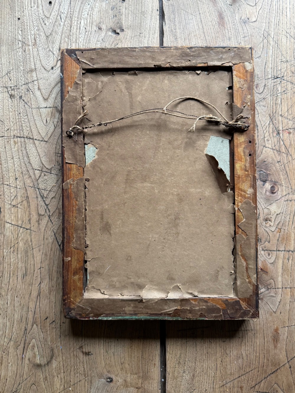 Antique Naive Portrait  View V