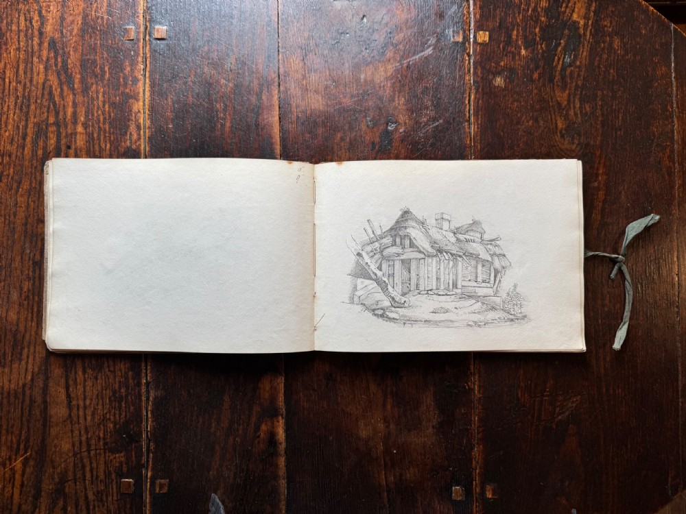 Antique Sketchbook  View II