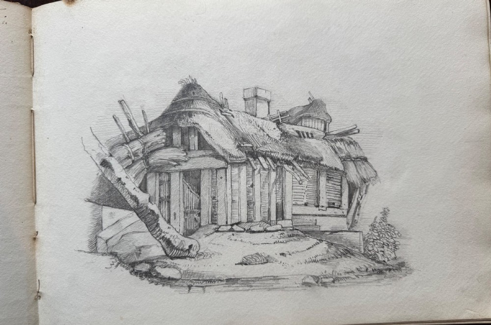 Antique Sketchbook  View IV