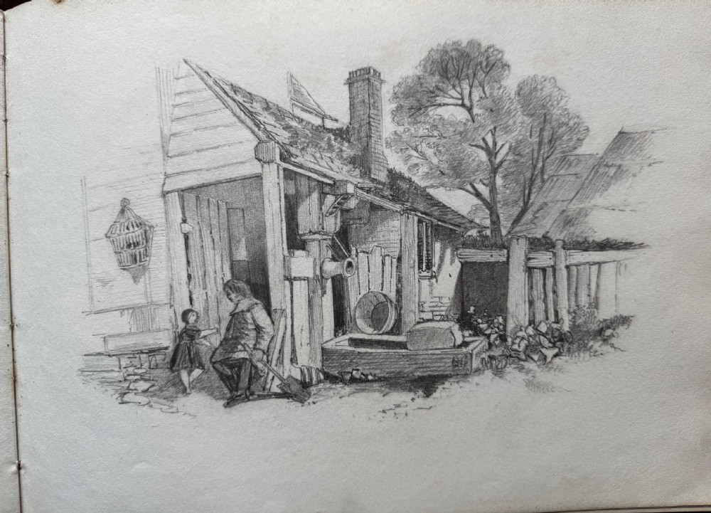 Antique Sketchbook  View VI