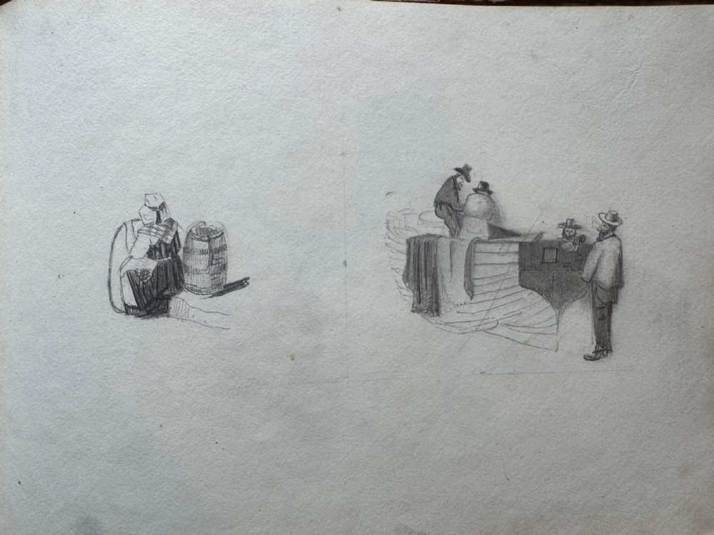 Antique Sketchbook  View XI