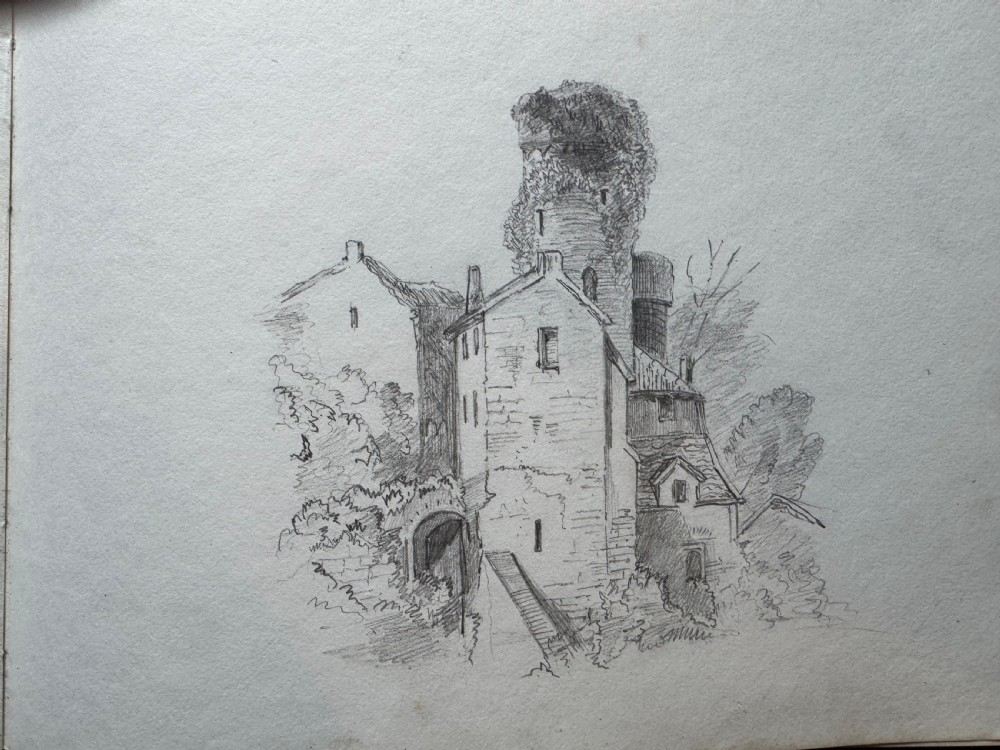 Antique Sketchbook  View XII
