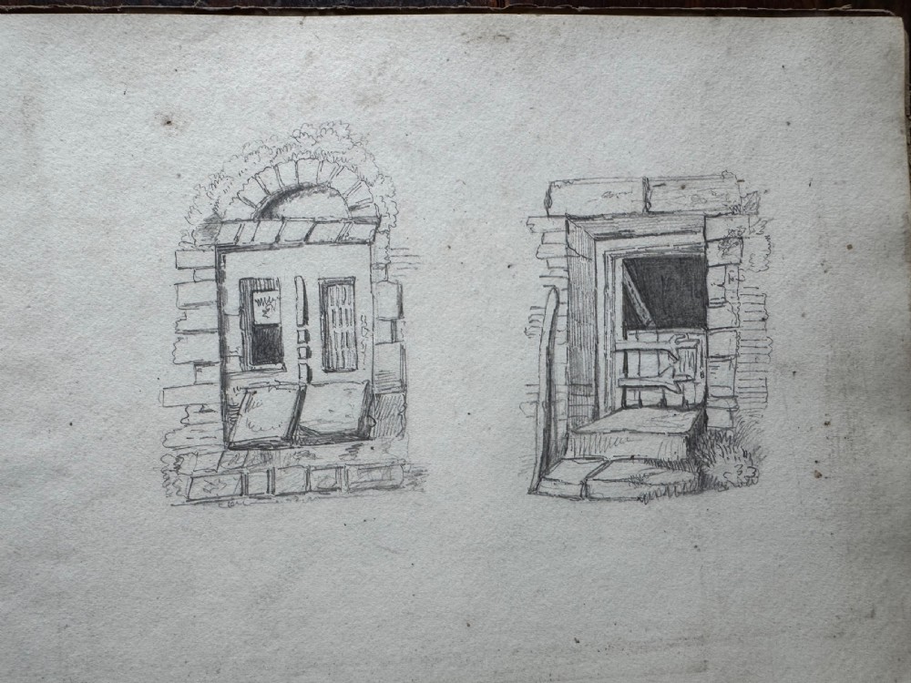 Antique Sketchbook  View XV