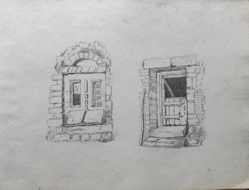 Antique Sketchbook  View XVI