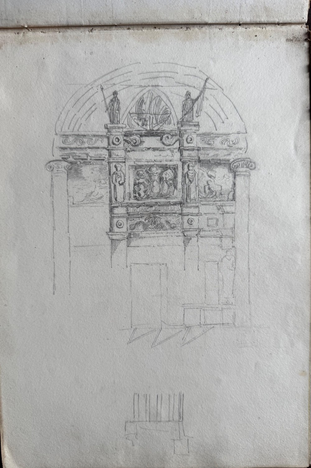 Antique Sketchbook  View XIX