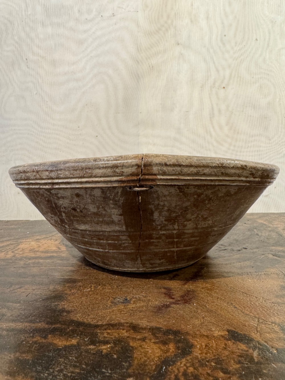 Antique Wooden Bowl View VII