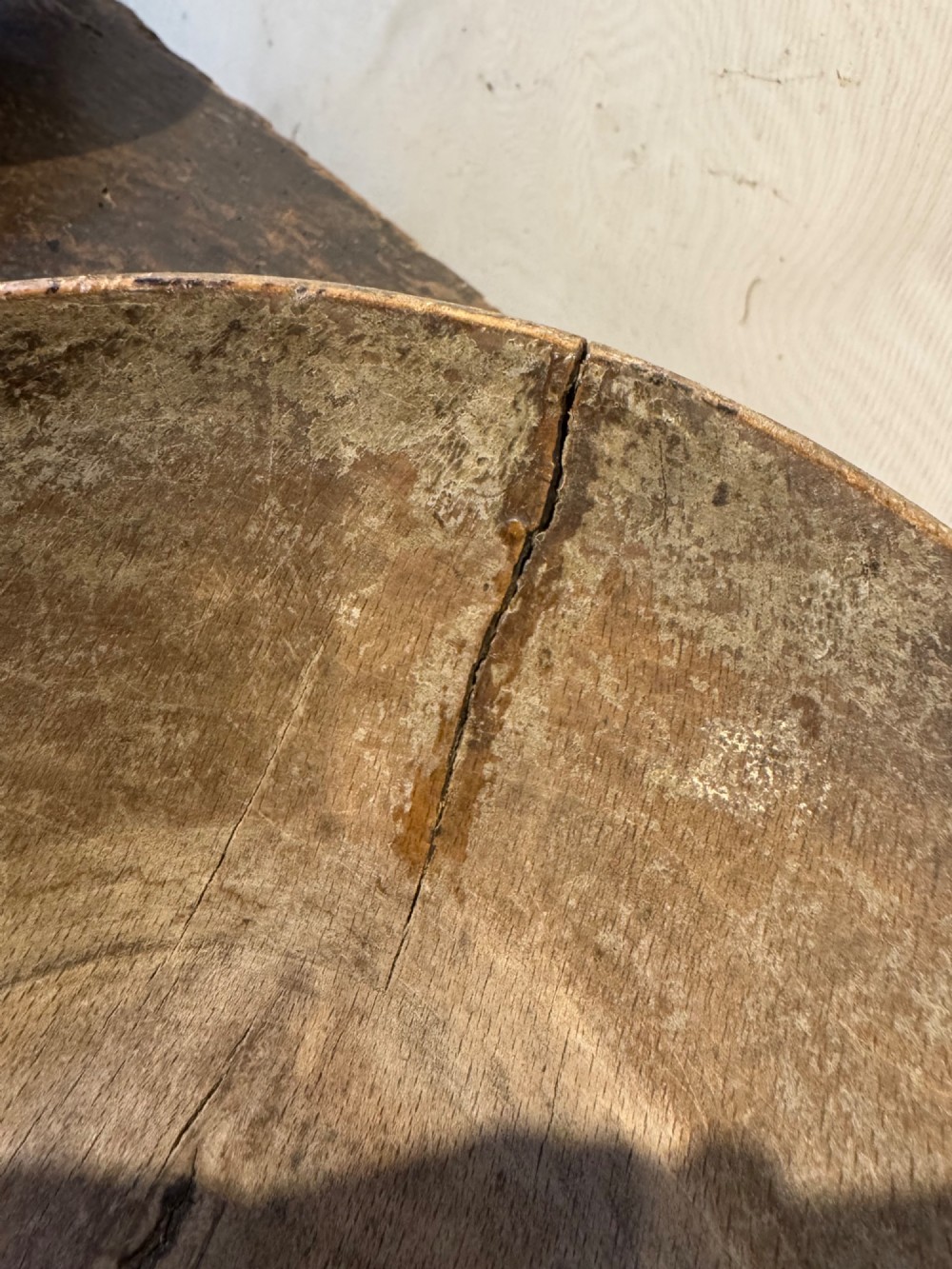 Antique Wooden Bowl View XIV