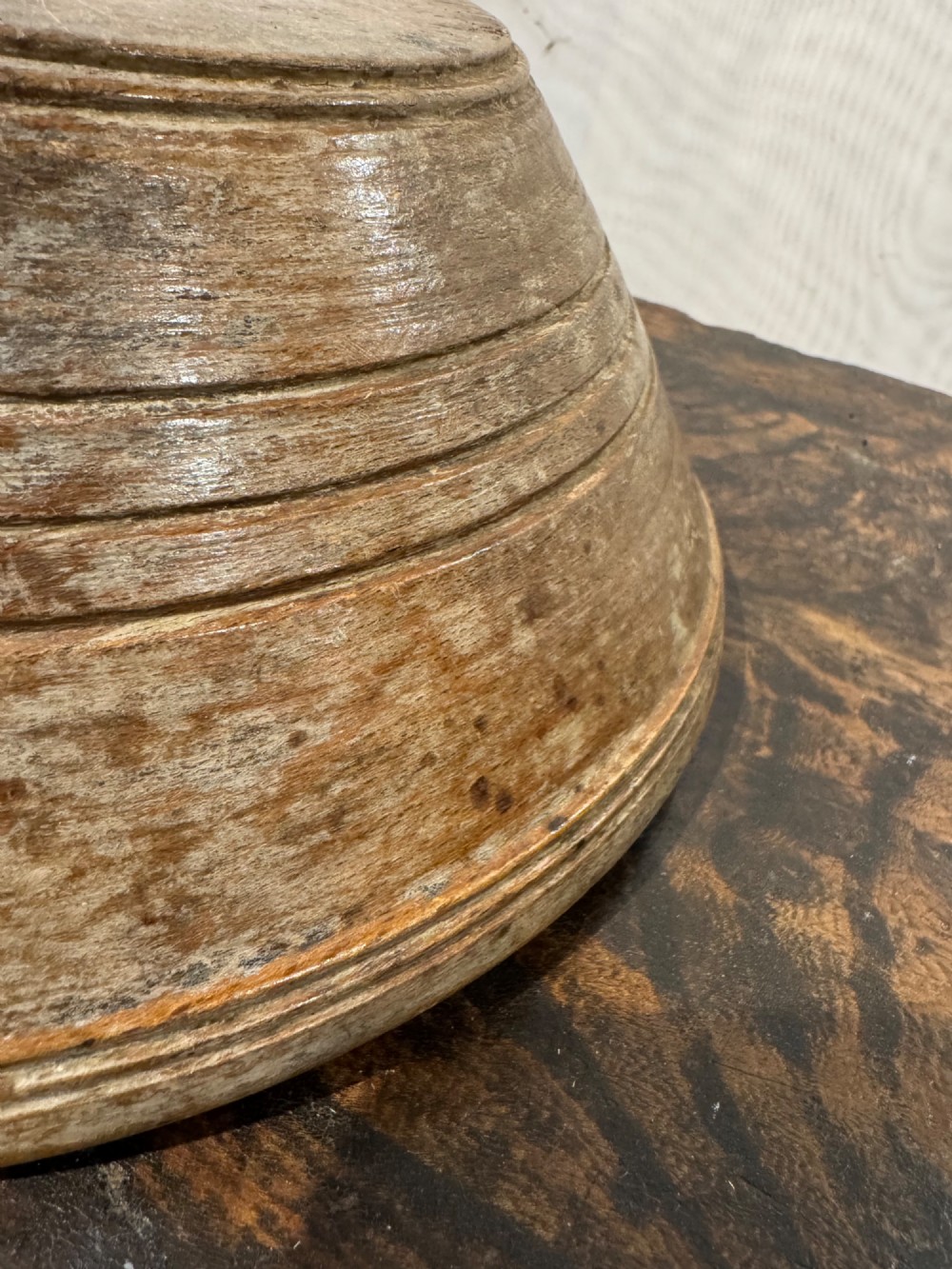 Antique Wooden Bowl View XV