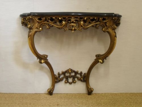Carved Gilt Console Table