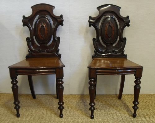 Pair of Hall Chairs