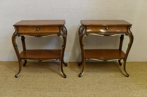 A Pair of Italian Side Tables