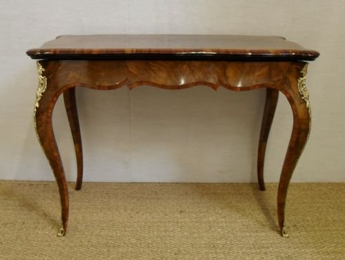 Walnut Card Table