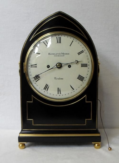 Ebonised Bracket Clock