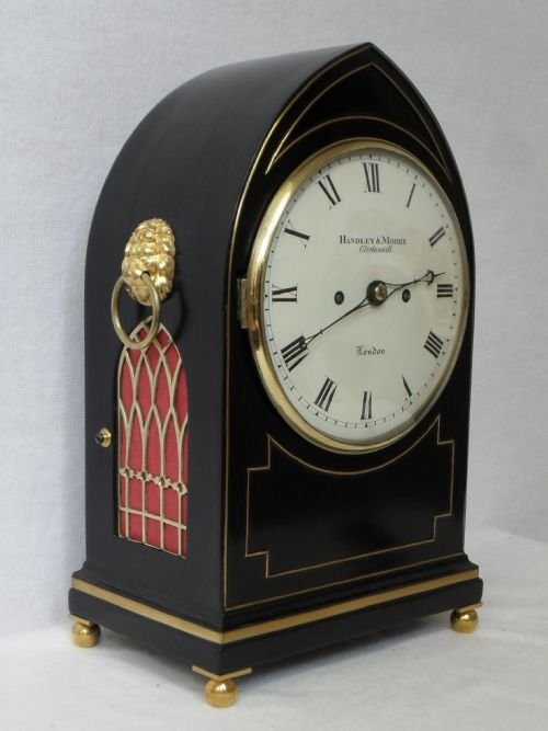fig 1. Ebonised Bracket Clock
