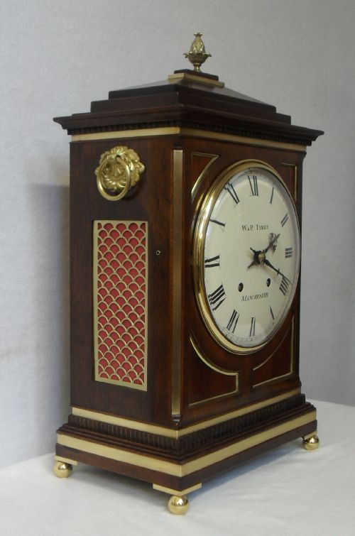 fig 1. Mahogany Bracket Clock