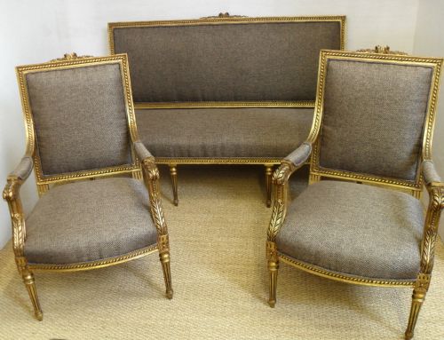 French Gilded Salon Suite