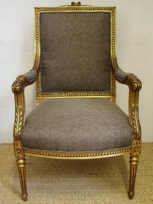 fig 1. French Gilded Salon Suite