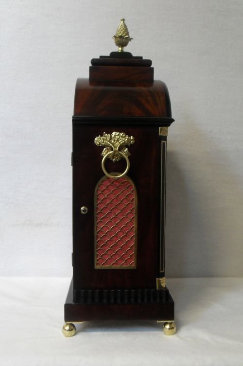 fig 1. Regency Mahogany Bracket Clock